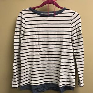 Striped sweater from LOFT